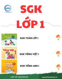 -Bộ SGK lớp 1 đầy đủ
