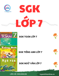 -Bộ SGK lớp 7 đầy đủ